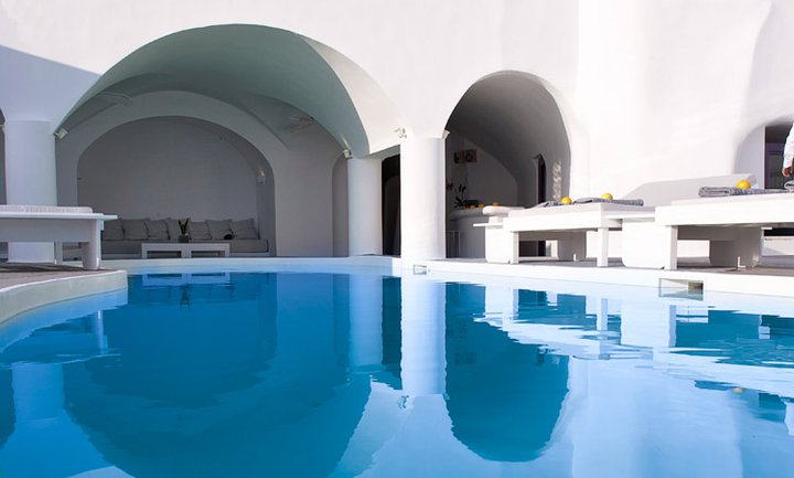 Interiorismo Hotel Chromata en Santorini
