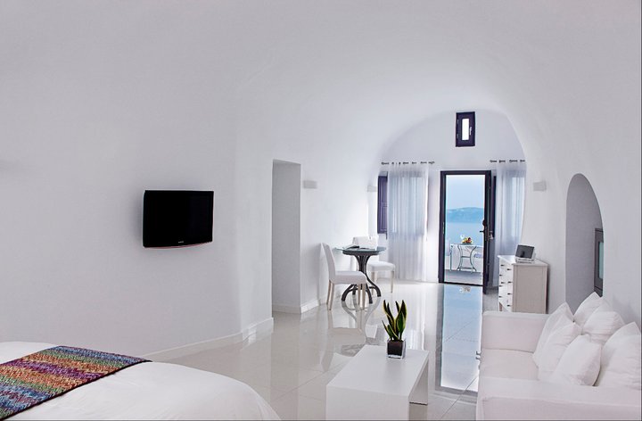 Interiorismo Hotel Chromata en Santorini