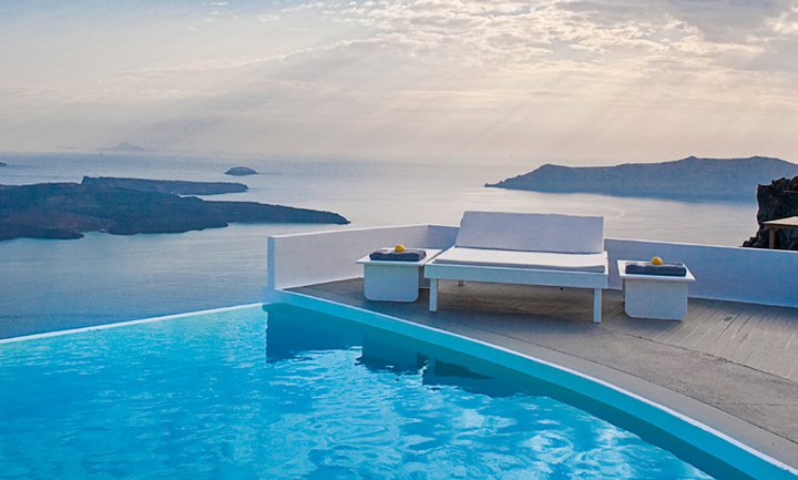 Interiorismo Hotel Chromata en Santorini